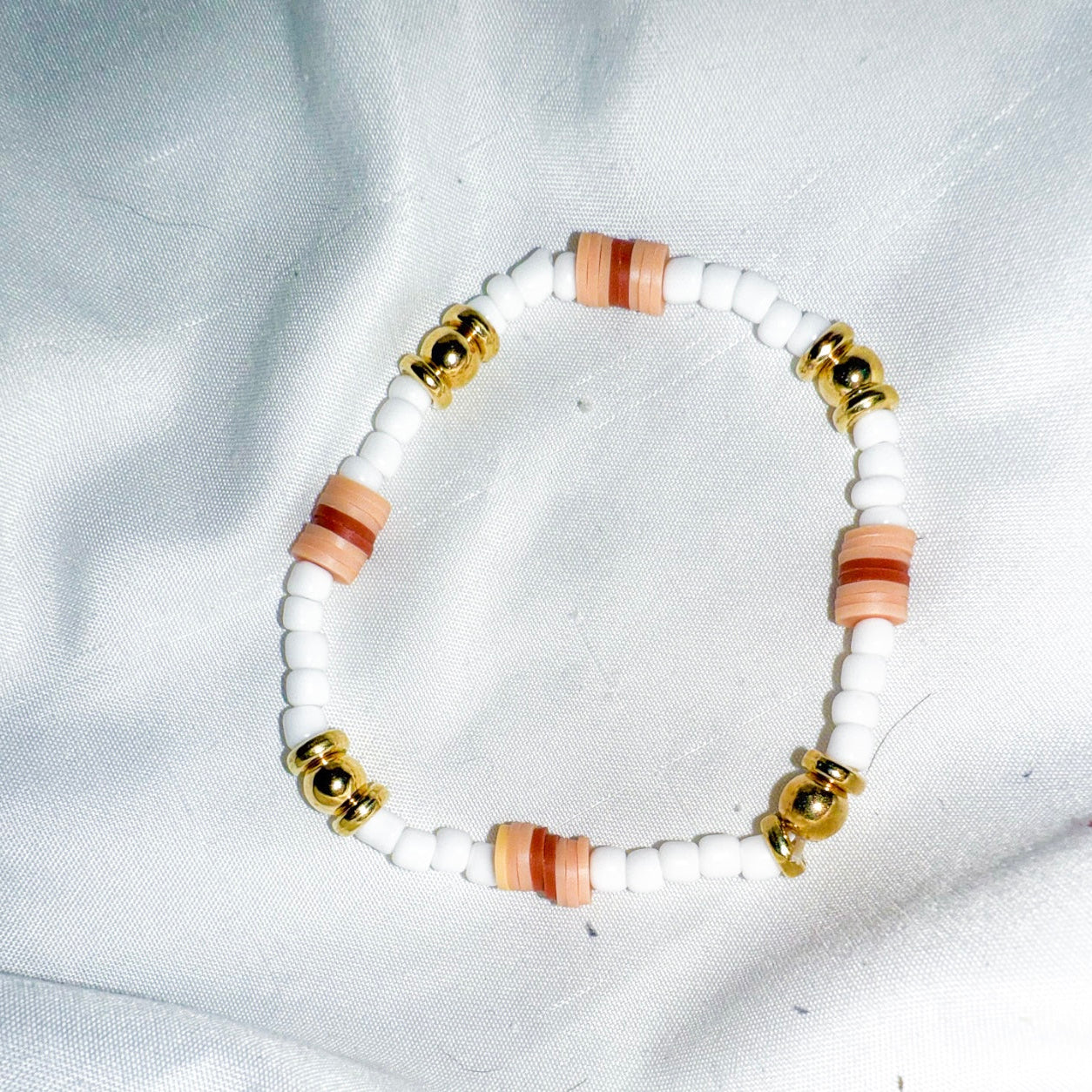 Peach Honey Glow Bracelet